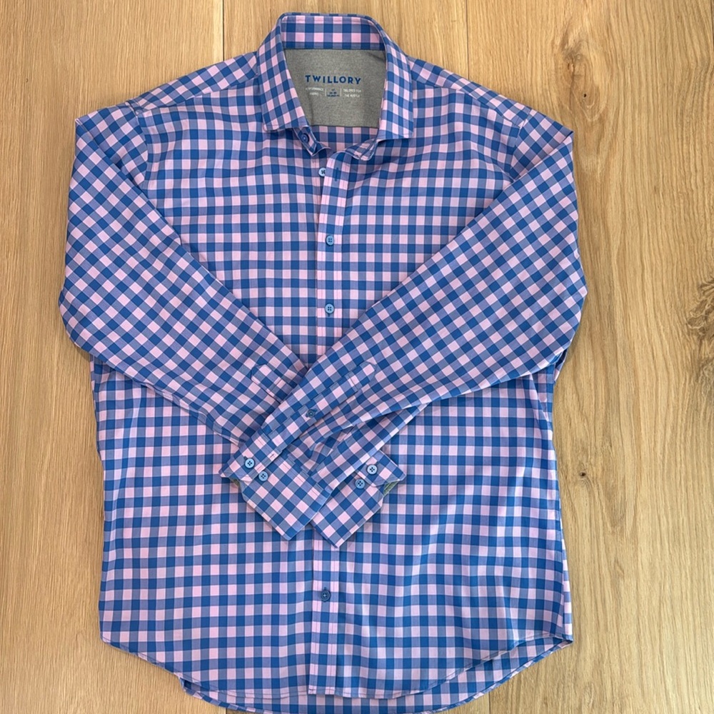 Twillory performance button down men’s l
